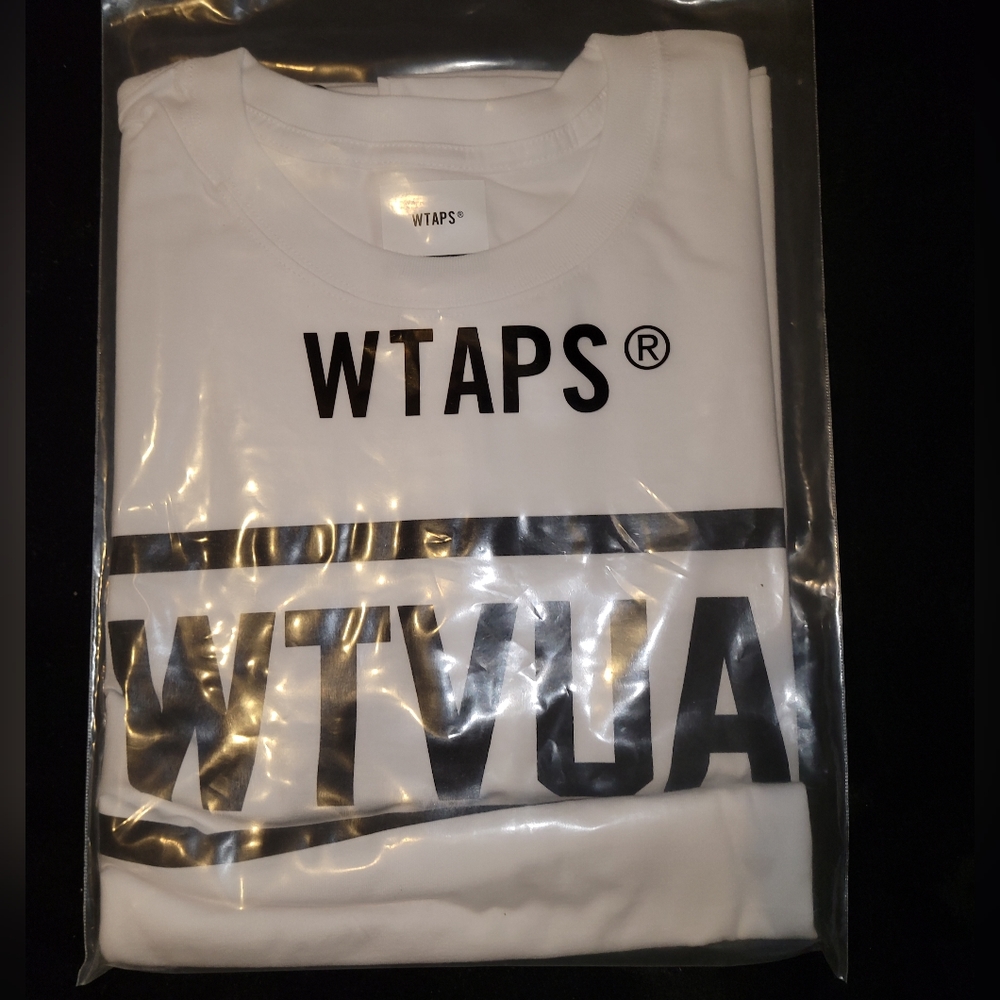 WTAPS Tee shirt brand new with tags and bag white size xl